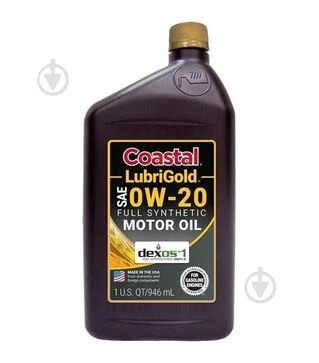 Моторное масло LubriGold 0W20 Full Synthetic G3GF6SP, 6 GL, 22,71 л