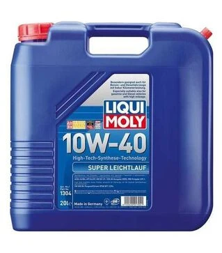 Моторна олива Liqui Moly Super Leichtlauf 10W-40, 20 л