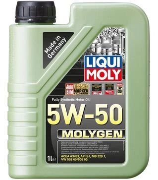 Моторное масло Liqui Moly Molygen 5W-50, 1 л