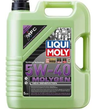 Моторное масло Liqui Moly Molygen New Generation 5W-40, 5 л