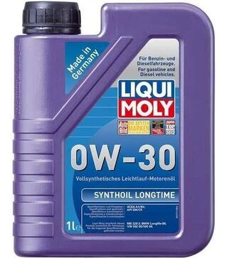 Моторное масло Liqui Moly Synthoil Longtime 0W-30, 1 л
