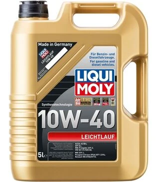 Моторное масло Liqui Moly Leichtlauf 10W-40, 5 л