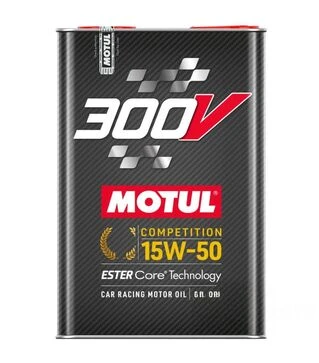 Моторное масло Motul 300V Competition 15W-50, 5 л