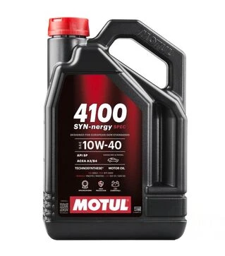 Моторное масло Motul 4100 Syn-nergy Spec 10W-40, 5 л