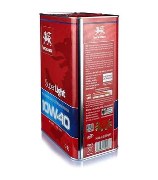 Моторна олива WOLVER SUPER LIGHT 10W-40, 4 л