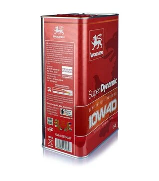 Моторна олива WOLVER SUPER DYNAMIC 10W-40, 4 л