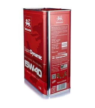 Моторна олива WOLVER SUPER DYNAMIC 15W-40, 4 л