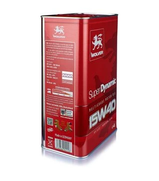 Моторна олива WOLVER SUPER DYNAMIC 15W-40, 4 л