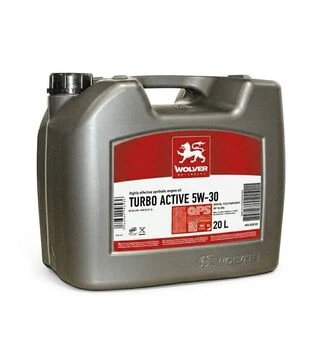 Моторна олива WOLVER TURBO ACTIVE 5W-30 API CK-4/SN, 20 л