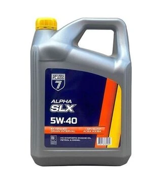 Моторное масло 7FLAGS ALPHA SLX 5W-40 API SL/CF, 4 л