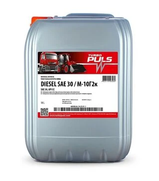 Моторное масло TURBO PULS DIESEL SAE 30/М-10Г2к API CC, 20 л