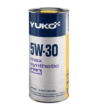Моторна олива VUKO MAX SYNTHETIC A&amp;A 5W-30 API SP, 1 л