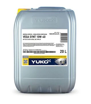 Моторное масло VUKO VEGA SYNT 10W-40 API SL/CF, 20 л