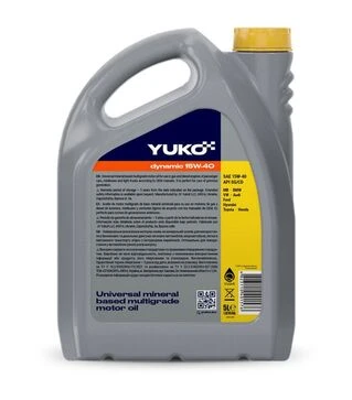 Моторна олива VUKO DYNAMIC 15W-40 API SG/CD, 5 л