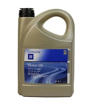 Моторное масло GM 5W-30 dexos2, 5 л