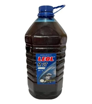 Моторна олива двотактна LEOL CROSS M 2T, SAE 30, API ТС, 5 л (4,8 л)