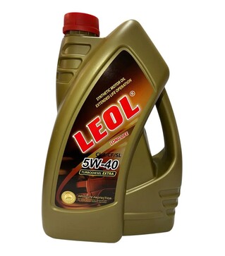 Моторна олива турбодизельна LEOL TURBODIESEL EXTRA 5W-40, API CI-4/CF/SL, ACEA E7, 7 л