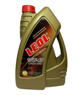 Моторна олива турбодизельна LEOL TURBODIESEL EXTRA 10W-40, API CI-4/CF/SL, ACEA E7, 7 л