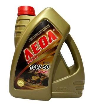 Моторна олива LEOL Ultra 10W-50, API SN/SM/CF, 4 л