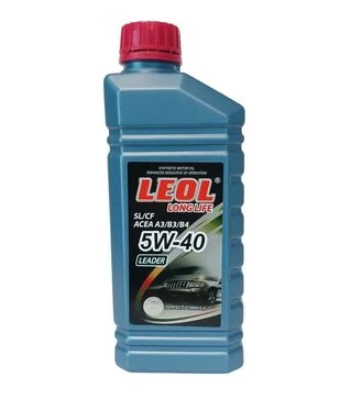 Моторное масло LEOL Лидер 5W-40, API SL/CF, 1 л