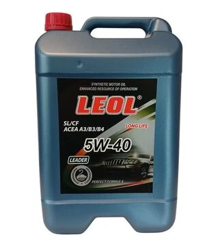 Моторное масло LEOL Лидер 5W-40, API SL/CF, 10 л