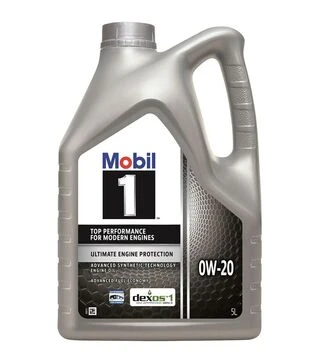 Моторное масло MOBIL 1, 0W20, 5 л
