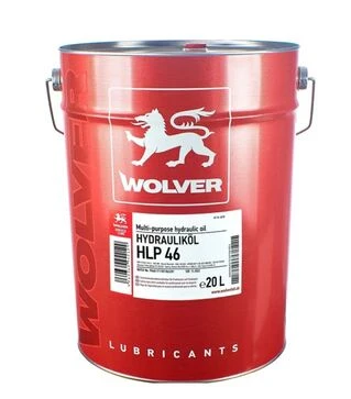 Гідравлічне мастило WOLVER HYDRAULIK&Ouml;L HLP 46, 20 л