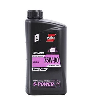 Олива трансмісійна S-POWER DYNAMIC GEAR GL-4 75W-90, 1 л