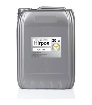 Масло трансмиссионное НИГРОЛ; SAE 90, API GL-1, канистра, 19 л