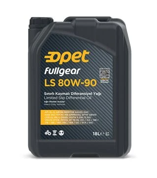Трансмиссионная смазка Opet Fullgear LS 80W-90, 18 л