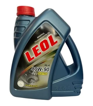 Трансмиссионное масло LEOL Quattro форвард, 80W-90, 3 л