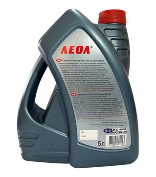 Трансмісійне мастило LEOL DXR ATF III для АКПП, 5 л