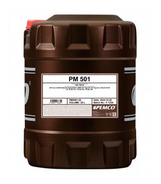 Трансмісійне мастило PEMCO 501, 75W-80, 20 л
