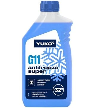 Антифриз VUKO Antifreeze -32 (Super G11) синий, 1 л