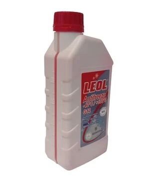 Антифриз LEOL G12, -40&deg;C, червоний, 1 л