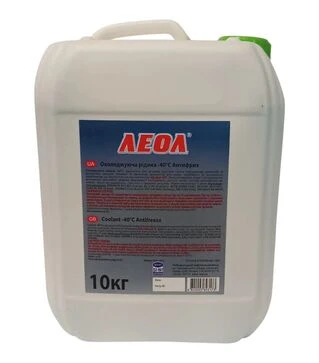 Антифриз LEOL G11, -40&deg;C, зеленый, 10 л