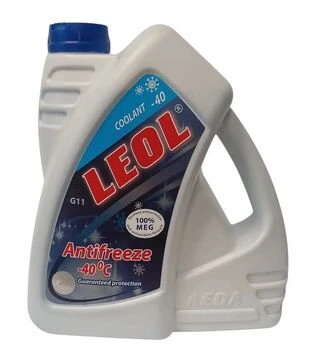 Антифриз LEOL G11, -40&deg;C, синій, 4 л