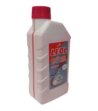 Антифриз LEOL G12++ -42&deg;C, червоний, 1 л (1 кг)