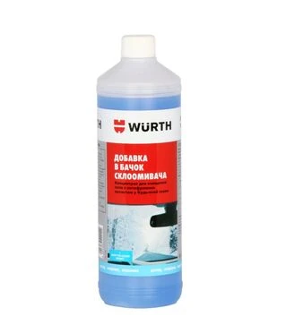 Омыватель WURTH Plus для ветрового стекла, зимний, концентрат, 1 л (892332840)