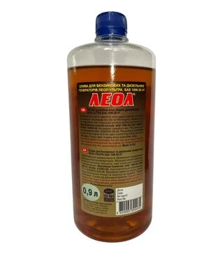 Масло для генераторов LEOL 4Т, 10W-30, 1 л (0,9 л)