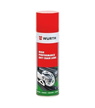 Смазка WURTH Dry Chain Lube для цепей мотоциклов, 500 мл (89301513)