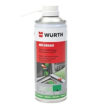 Смазочно-спрей WURTH HHS 200 GREASE, 400 мл (8931067)