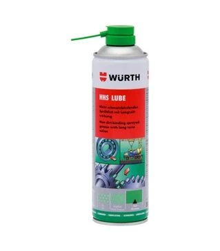 Смазочно-спрей WURTH HHS 500 LUBE, 500 мл (8931065)