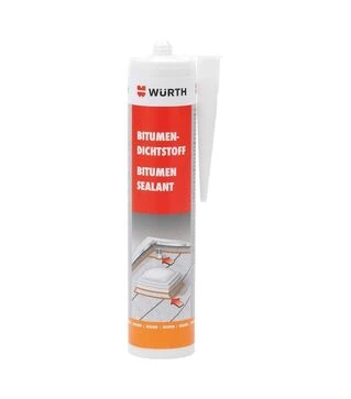 Герметик бітумний WURTH чорний, 310 мл (890103100)