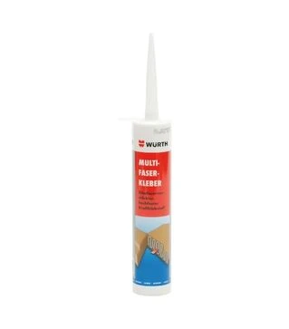 Клей WURTH Multi Fiberbond, универсальный, прозрачный, 310 мл (893100115)