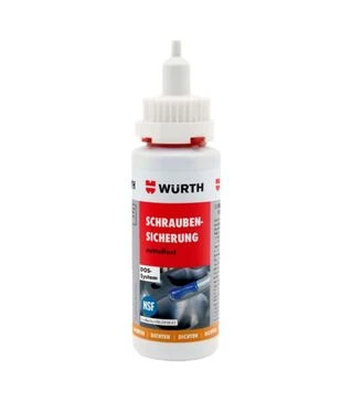 Фиксатор резьбовой WURTH DOS-System, средней прочности, синий, 50 г (893243050)