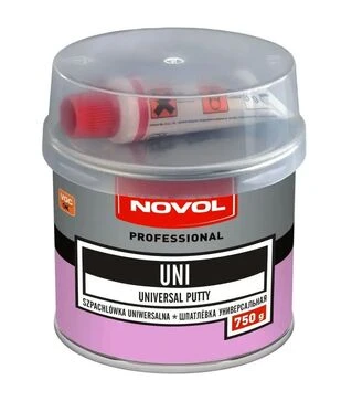 Шпатлевка автомобильная универсальная Novol Uni, 750 г