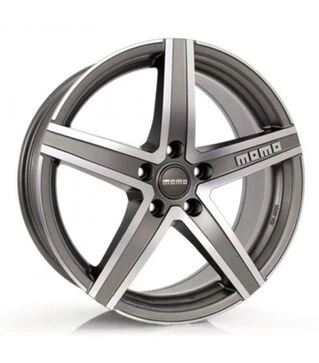 Колісний диск MOMO italy Hyperstar EVO 18x8 PCD5/120 ET35 DIA79,6 Anthracite Matt Polished (mo105)