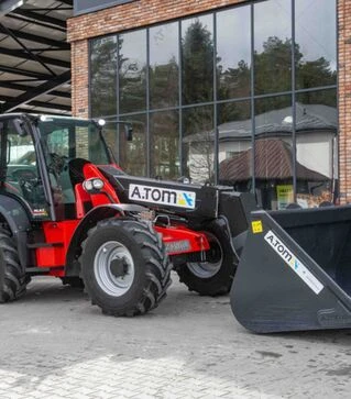 Телескопический погрузчик MANITOU MLA-T 533, 2018 г., 3611 м/ч, б/у