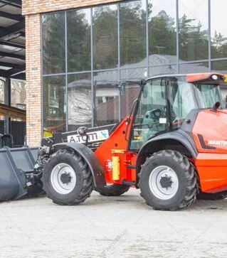 Телескопический погрузчик MANITOU MLA-T 533, 2018 г., 3611 м/ч, б/у